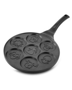 MegaChef Fun Animal Design 10.5 Inch  Nonstick Pancake Maker Pan with Cool Touch Handle
