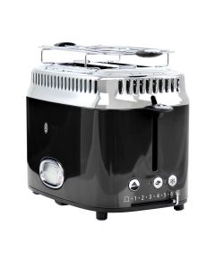 Russell Hobbs Retro Style 2 Slice Toaster in Black